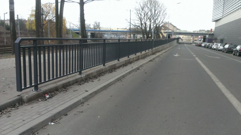 Balustrada Mostowa Rzeszów kładka